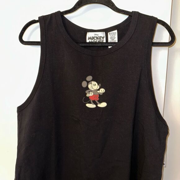 Disney Parks Unisex Black Sketchbook Mickey Tank Top XL NWT - Picture 3 of 10